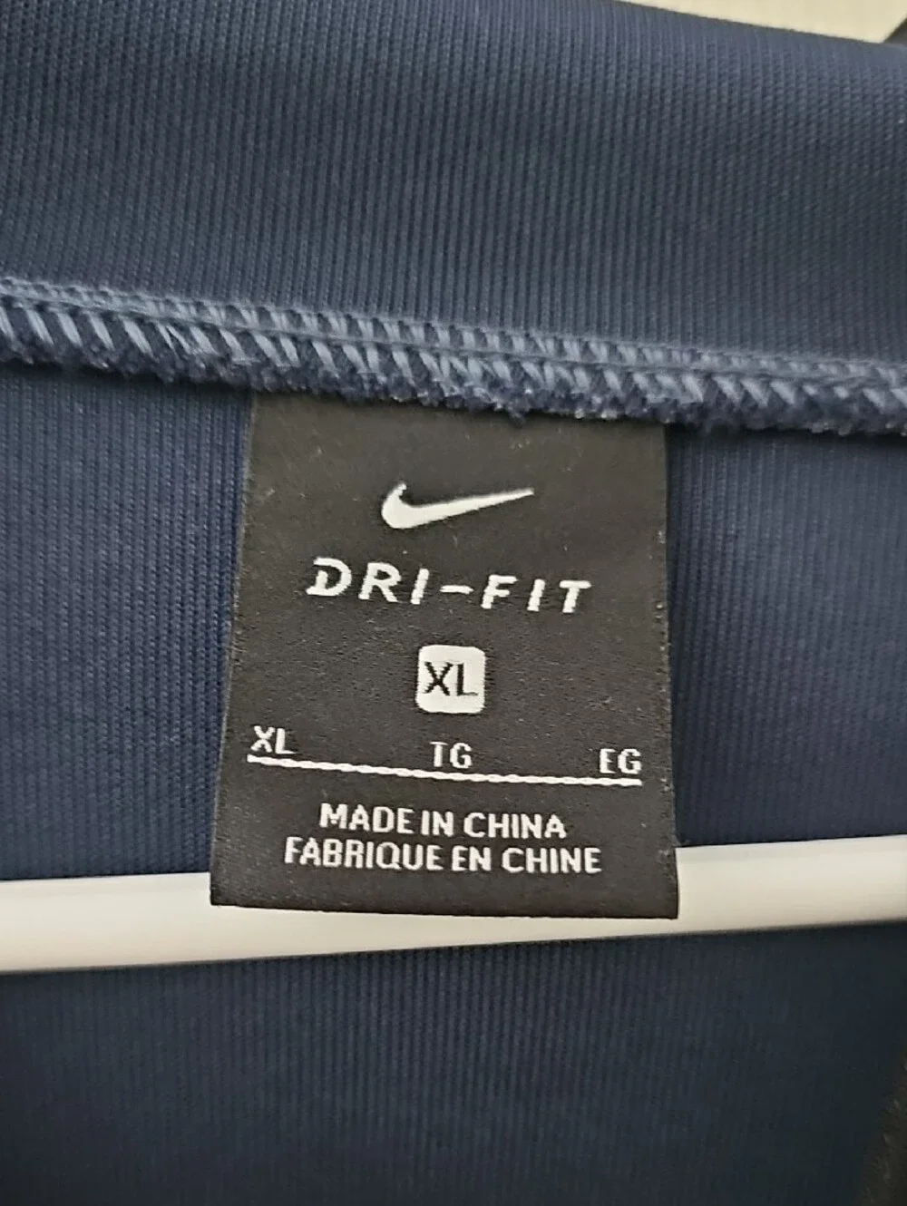 Nike Heathered Navy/Gray Full-Zip Hooded Jacket